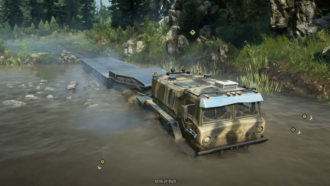 paper factory section A mission. last part,snowrunner