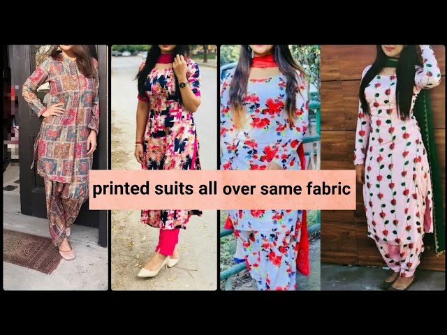 New Collection Cotton Printed Kurti Palazzo Suit at Rs.950/Piece in patiala  offer by Dwarka Cheap Store