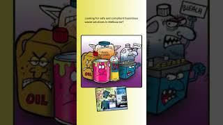 Safe Hazardous Waste Solutions in MelbourneSecure  Compliant Disposal #shorts