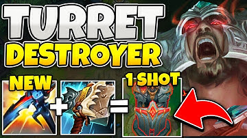 SEASON 16 CREATED A NEW MONSTER... AND HIS NAME IS TRYNDAMERE (THE TURRET DESTROYER)