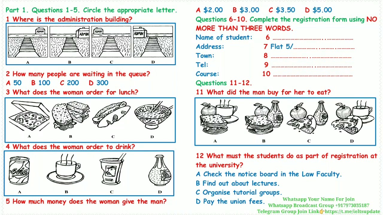 IELTS Listening Practice Test 2024 with Answers [Real Exam - 199 ]
