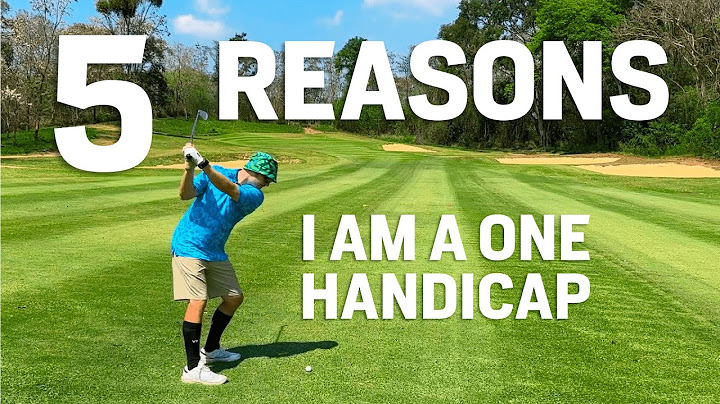 5 Things I Do That Make Me a ONE Handicap Baus