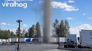 Baby Tornado in Spokane, Washington || ViralHog