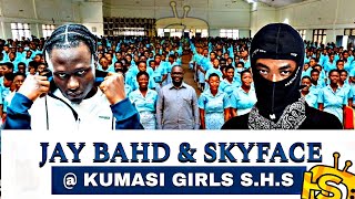 JAY BAHD AND SKYFACE  ASAKAA| AT KUMASI GIRLS SENIOR HIGH SCHOOL #THEYOUTHCONCERT #hischool #tour