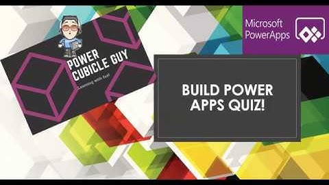 Create MS PowerApps Quiz with score write-back to online excel!!!