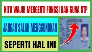 Fungsi dan Guna KTP || Cara Membuat KTP baru || Manfaat KTP || Cara Cek Nomor KK #Ktp #Kartukk #News