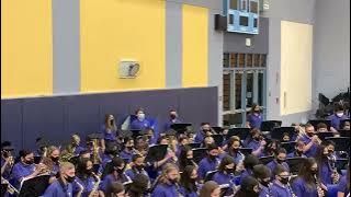 Wind Ensemble performing “Wellerman” 2022 Area Festival