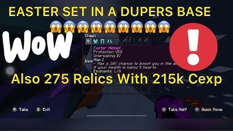 DUPERS BASE!!!and OPENING 275 Relics and 215Cexp!!!(Ecpe factions) #12