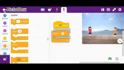 How to creat animation in pictoblox application