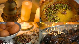Prep For Ramadan Vlog 2024?Table setting |Baklava Cheesecake| Silent vlog ⭐