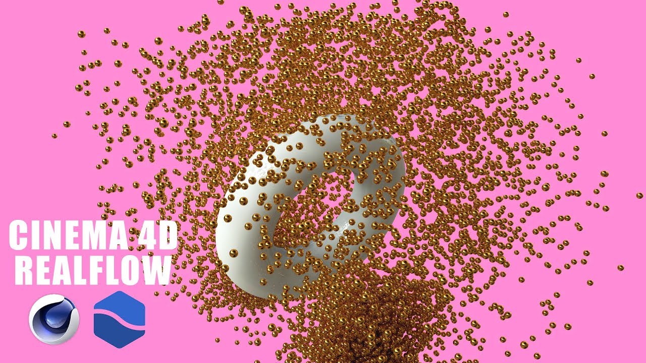 Cinema 4D Looping Animation With RealFlow Plugin - YouTube