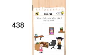 Brain Test 4 Level 438 Walkthrough
