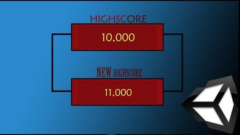 How to Save Highscore in Unity