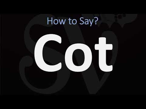 How to Pronounce Cot? (CORRECTLY)