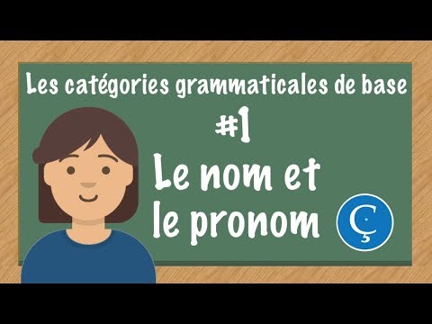 Vidéo: Différence Entre Nom Et Pronom