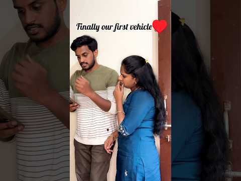 Finally we bought our first vehicle 🏍️🚜#shorts #telugu #telugucomedy #telugucouple#husbandwife #yt