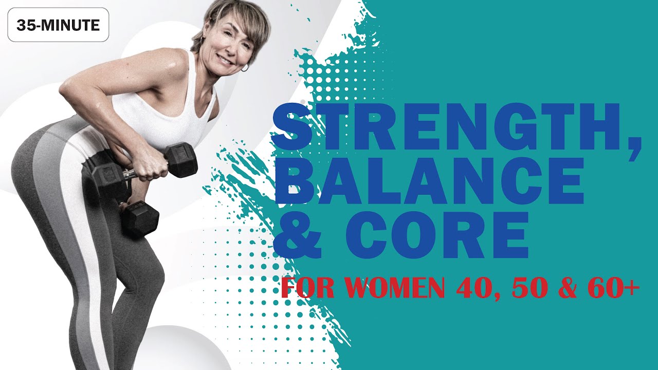 Total Body Athletic Strength for Women Over 40 - YouTube