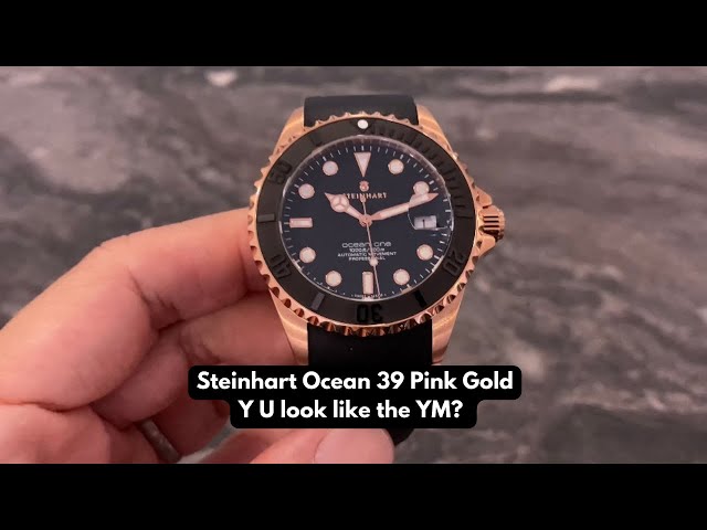 Steinhart Ocean 39 Pink Gold - YM wannabe for small change. But Y