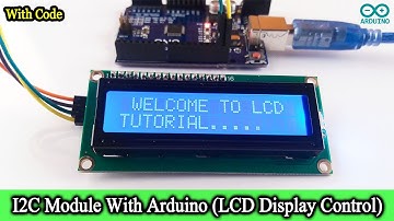 I2C Arduino LCD code tutorial | Step by step instructions [Code, Library & Circuit diagram]