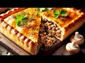 EASY Ground Pork Pie Recipe (HOW to Make Pork Pie with Mushrooms)