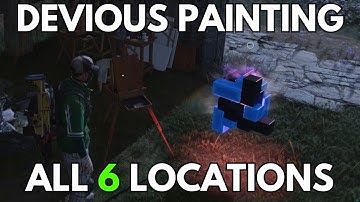Once Human ALL 6 DEVIOUS PAINTING LOCATIONS for Season 1