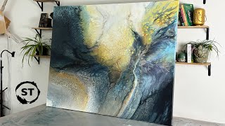 First Light Pearl Acrylic Pouring FULL Tutorial | Wild Experiment!