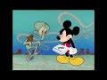 Squidward Tries To Get Pizza From Mickey Mouse 