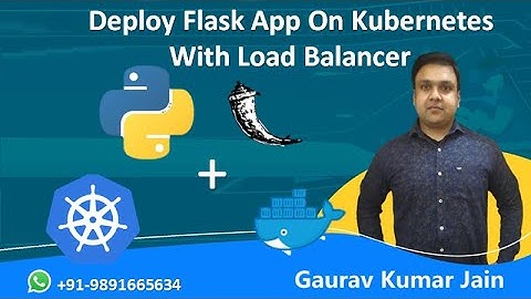 Deploying Flask App on Kubernetes cluster with Load Balancer