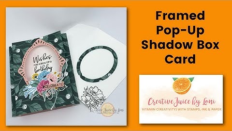 Pop-Up Shadow Box Card
