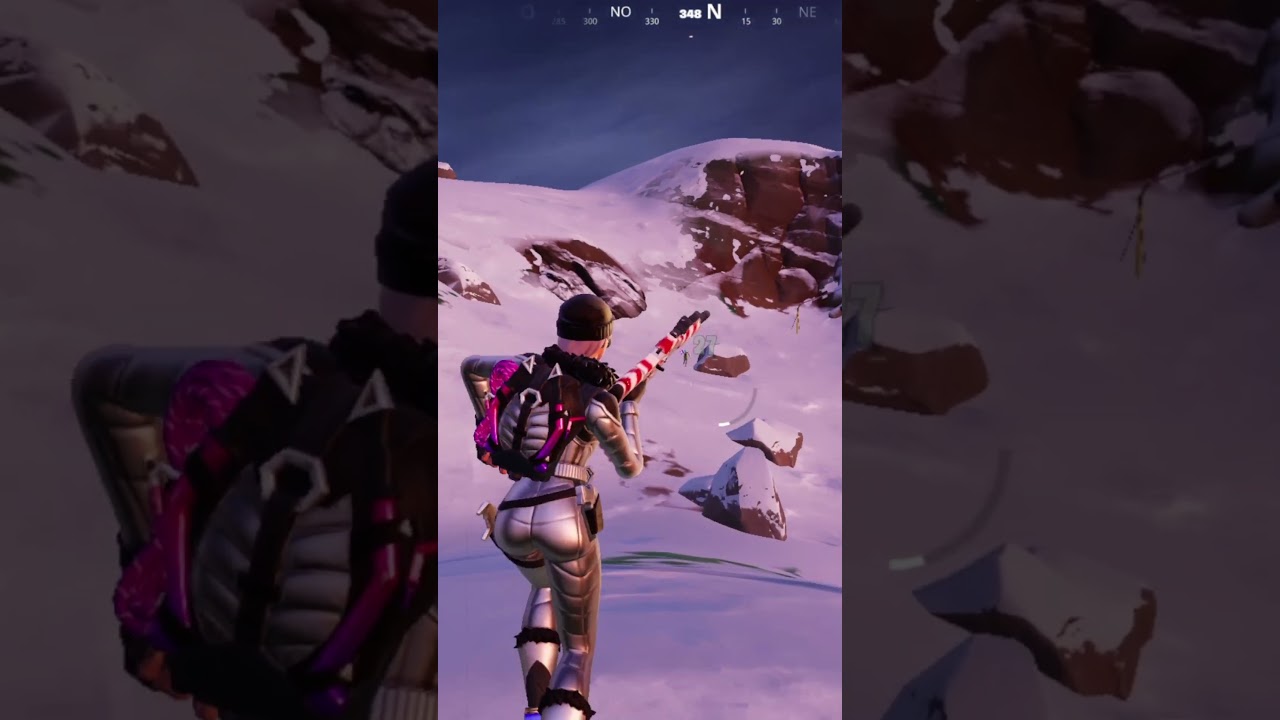 Fortnite  Gameplay com a Skin Artica - Veja como ficou essa jogada insana  Bela kill ! #ad #fortnite