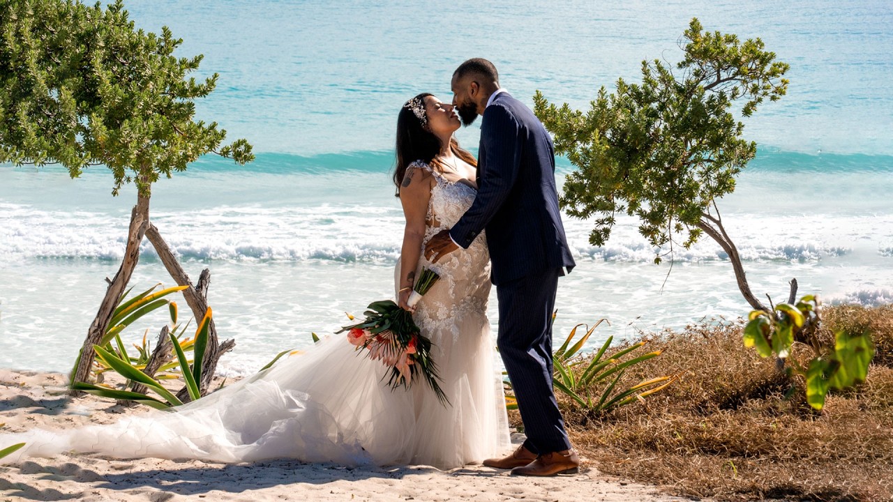 Cancun Sunrise Beach Wedding of Nira & Joseph 4K - YouTube
