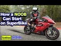 How a NOOB Can START on SuperBike Motorcycle 🏍️