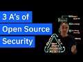 The 3 as of open source security