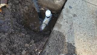 Fastest Way to FIX a LEAK UNDER a SIDEWALK