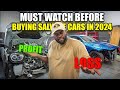 Is BUYING & SELLING salvage cars worth it In 2024? This is the Truth!