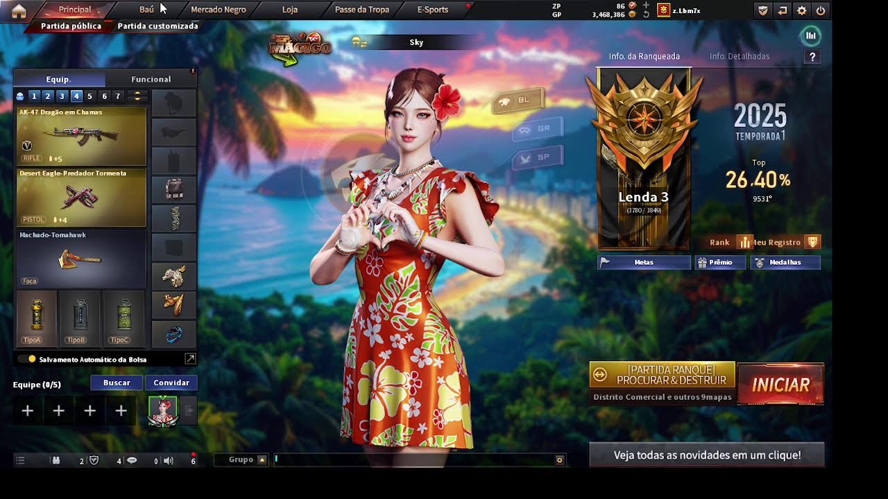 CROSSFIRE - RANKED + SALINHA + DM - RUMO AOS 400 INSCRITOS