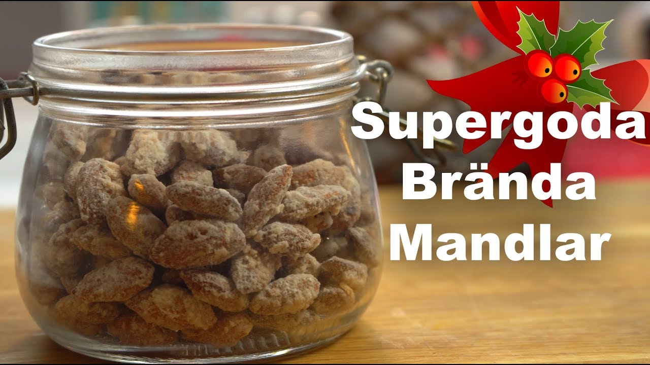 Supergoda Brända Mandlar