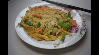 Vegetable omelette
