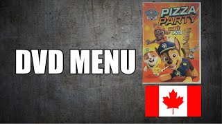 Weather Paw Patrol Pizza Party 2020 DVD Menu (Canadian Copy) Camera Feed