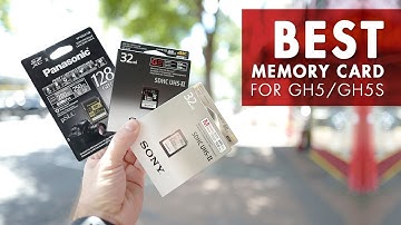 Best Memory Cards for the Panasonic GH5 and GH5S