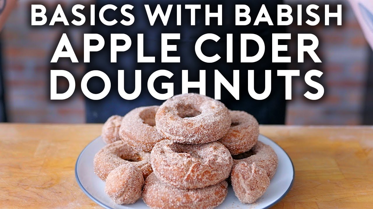 Apple Cider Donuts | Basics with Babish | Babish Culinary Universe