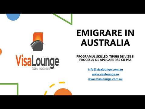 EMIGRARE IN AUSTRALIA -  Principalele tipuri de vize și etape ale procesului de emigrare