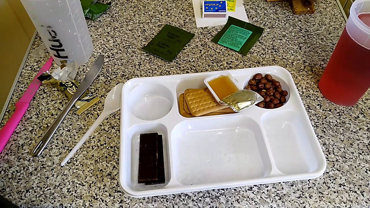 Lithuanian MRE Menu 6 - Chicken and Buckwheat - YouTube