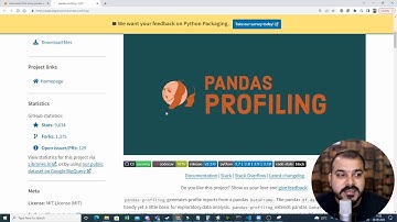 Automated EDA Using Pandas Profiling- @krishnaikhindi