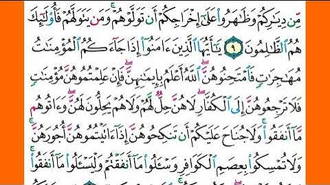 سورة الممتحنة  الشيخ ياسر الدوسري برواية حفص عن عاصم