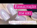 Manutenção com Esmaltação em Gel - Fibra de Vidro