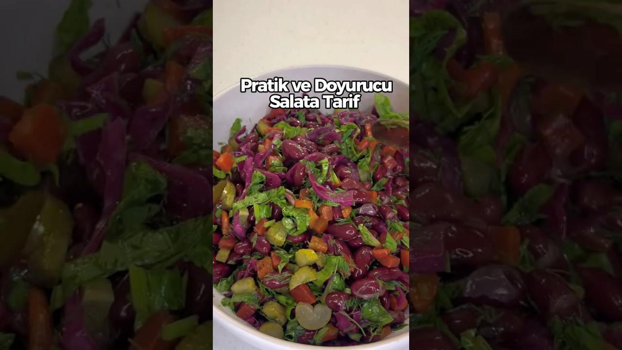 Pratik ve Doyurucu Salata Tarifi Pratik ve Doyurucu Salata Tarifi