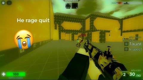 🔥Yurerukura808 vs InsanityTrust — He Rage Quit 😂 (Arsenal Refreshed)