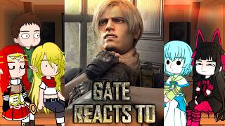 Gate react to Resident Evil World as Ours "PART 2" - Gacha react