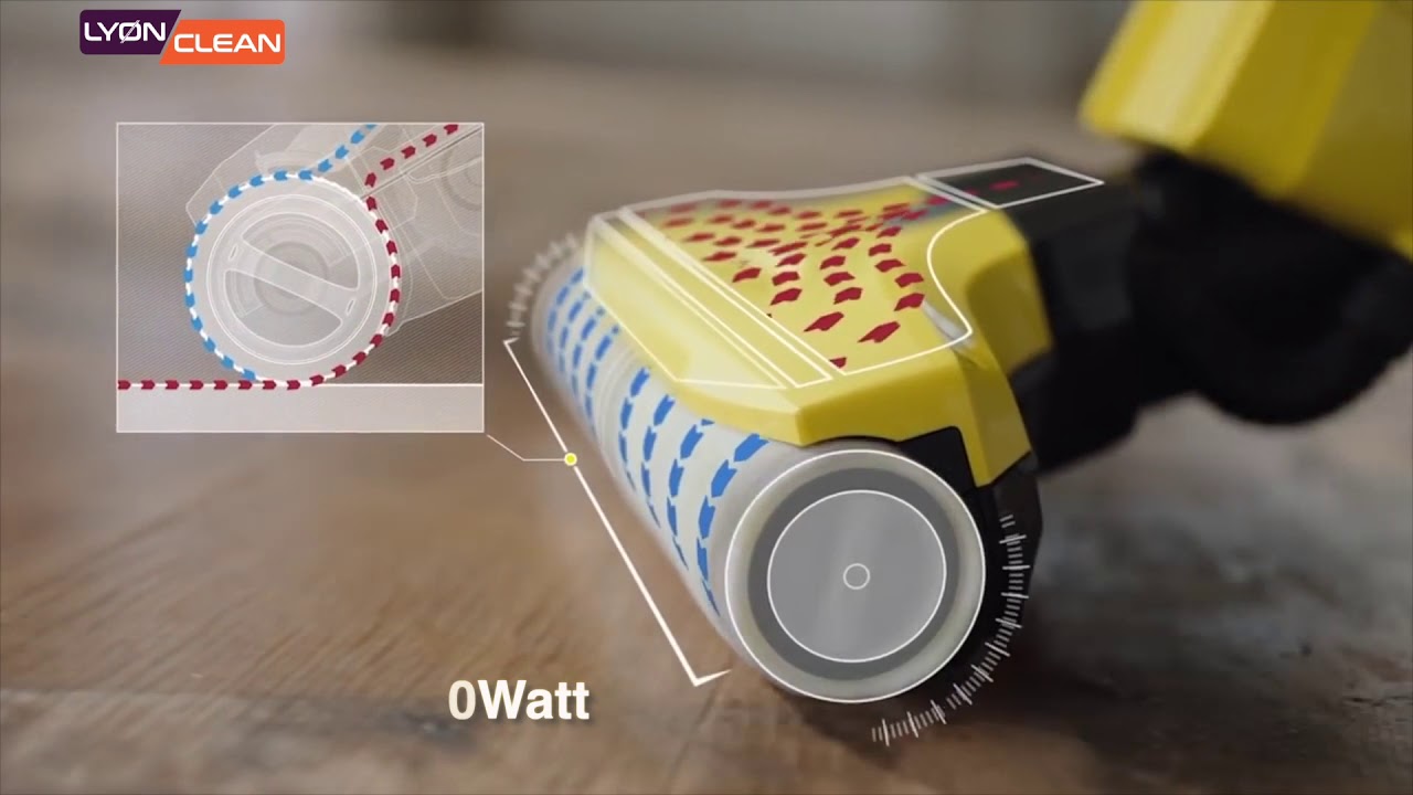 Trapeador giratorio eléctrico Karcher FC5 Friega, desinfecta y aspira